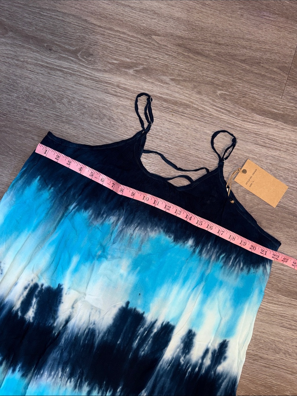 Riviera Sun Dress Blue Tie-Dye - Picture 4 of 7